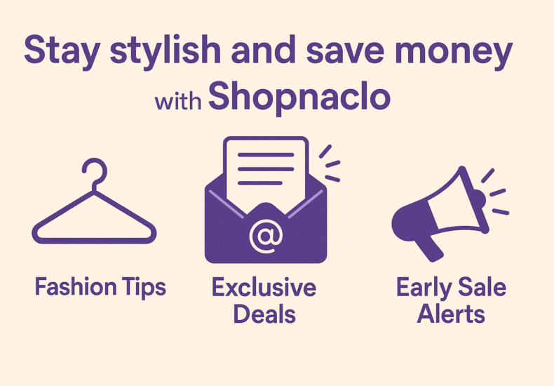 newsletter from Shopnaclo